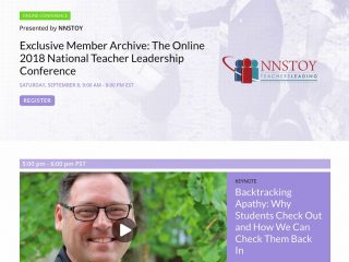 The NNSTOY Online National Teacher Leadership Conference